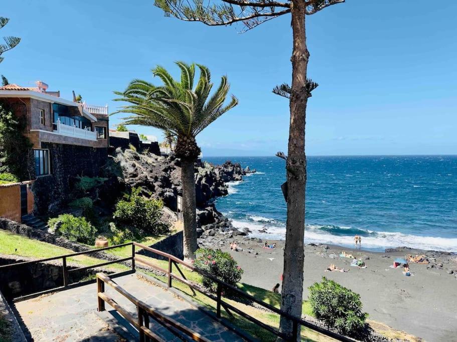 Beachfront Villa And Pool Puerto de Santiago  Exterior foto